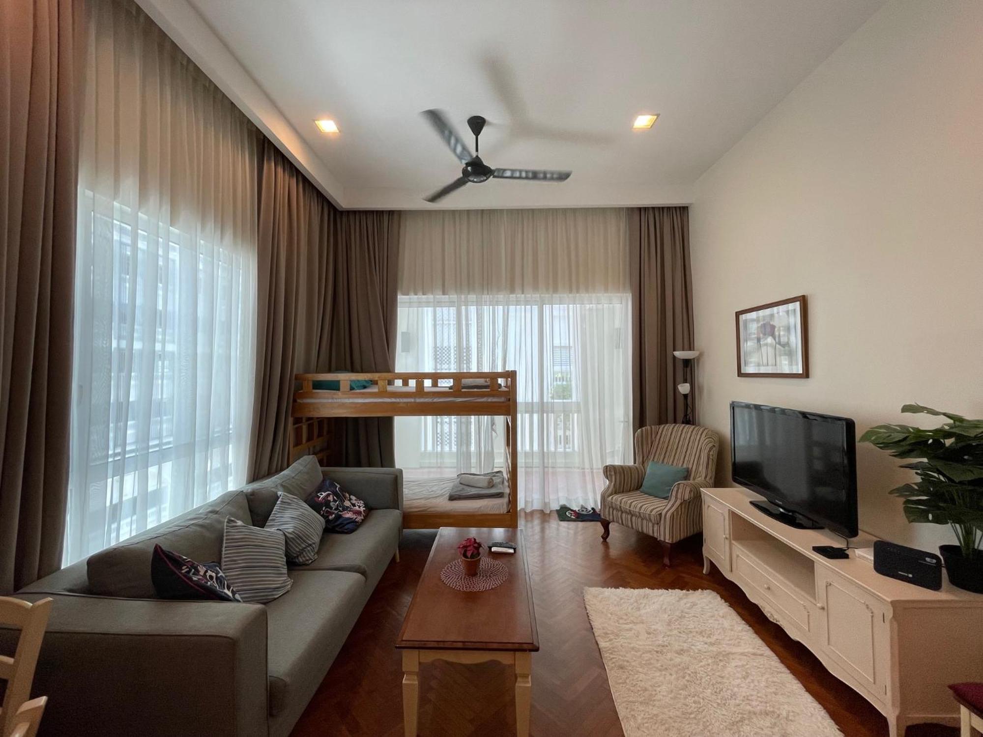 Straits Quay Marina Suites Penang By Aurorahomes Bagan Jermal Exterior foto